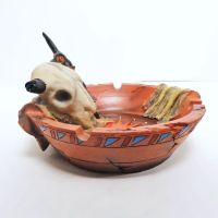 Fire Bowl of the Sun Decorative Ashtray Catchall: Right - Click to enlarge