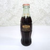 Celebrating 100 Years of Olympics Full Coke Bottle: Front