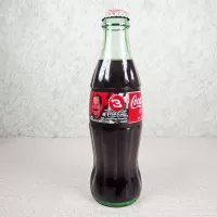 Dale Earnhardt Sr Nascar No. 3 The Coca Cola Racing Family 1999. Full 8 oz. Coke Classic Soda Bottle: Front - Click to enlarge