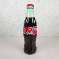 Kenny Irwin Nascar No. 28 Coca Cola Racing Family 1999 full 8 oz Coke Classic Bottle: Front - Click to enlarge