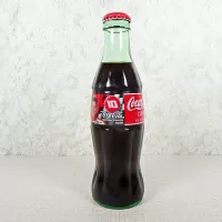 Ricky Rudd Nascar No. 10 Coca Cola Racing Family 1999 full 8 oz Coke Classic Bottle: Front - Click to enlarge