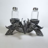 Dragon Figurine Salt and Pepper Shakers Set in Box - Click to enlarge